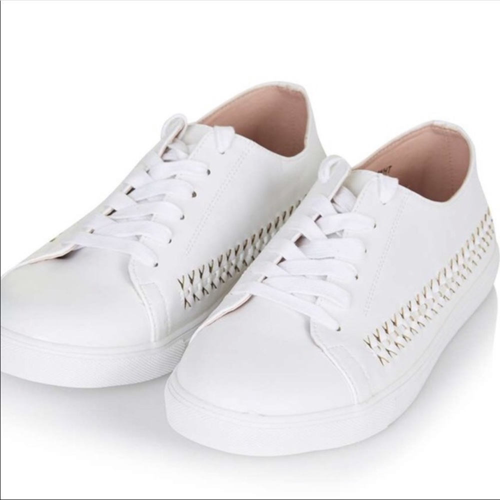 Topshop white sneakers shoes